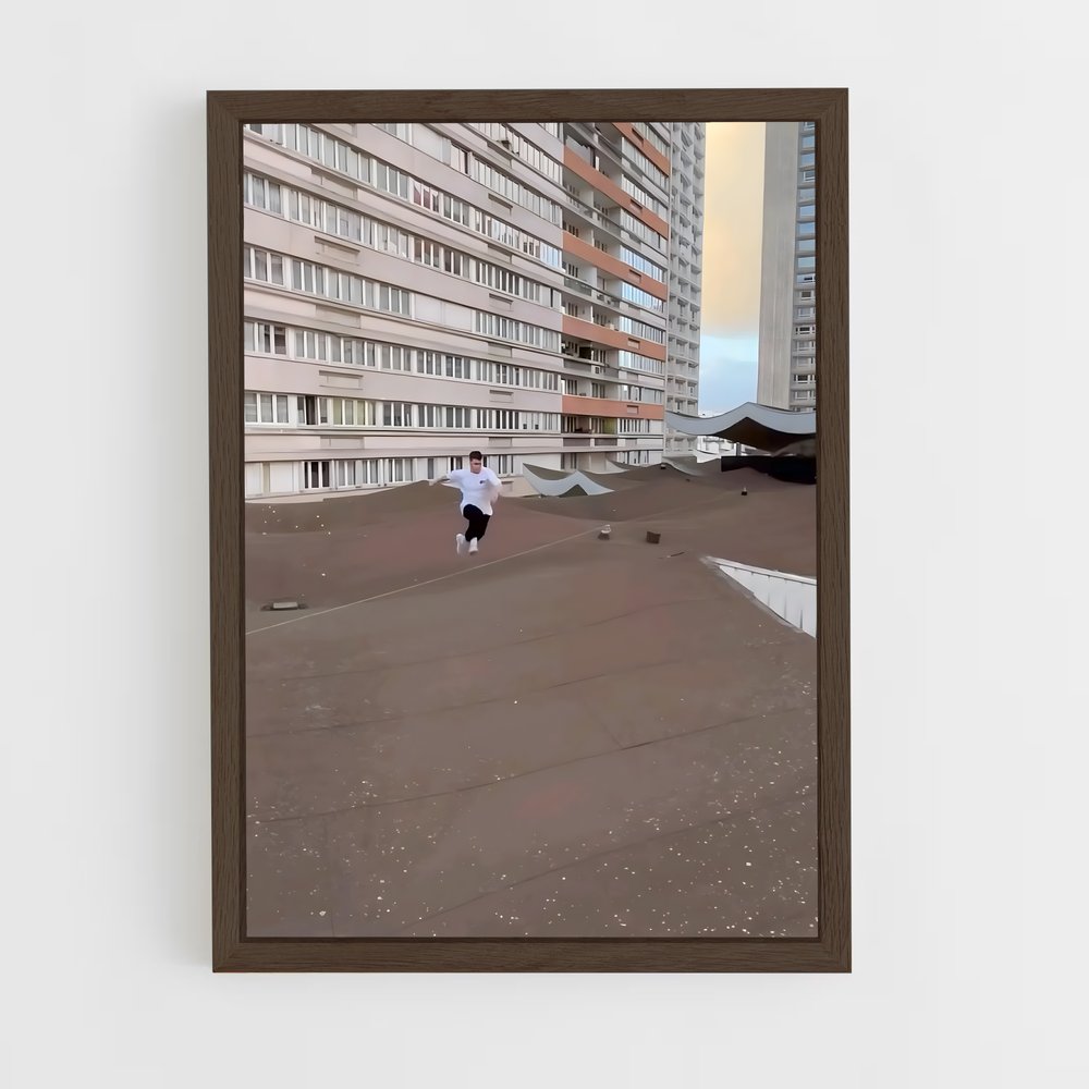 Poster Roof Rider – affiche Parkour et freerun (vue 5)